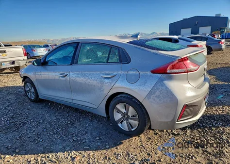 2020 Hyundai Ioniq Blue z USA, uszkodzony, nr VIN KMHC65LC2LU202619